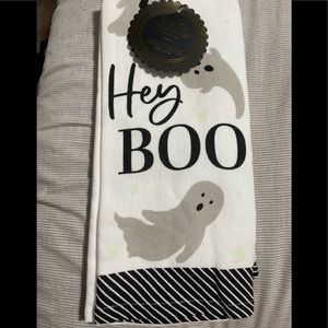 Fao Schwarz Hey Boo Set Of 2 Kitchen Towels Glow In The Dark